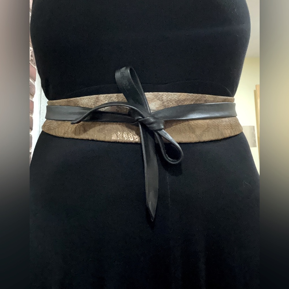 Leather Obi Belt